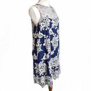 Altar’d State Blue Lace Overlay Dress